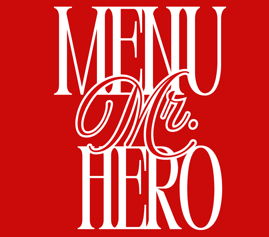 Mr Hero Menu